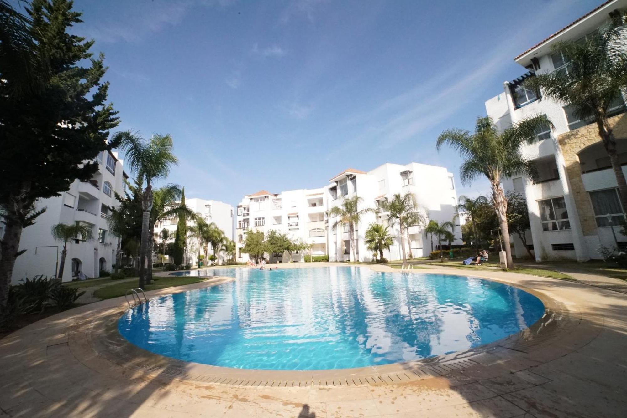 Appartement 1 Chambre Vue Piscine - Marina Golf Asilah Bagian luar foto
